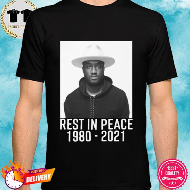 Rip Virgil Abloh Rest In Peace 1980 2021 Shirt