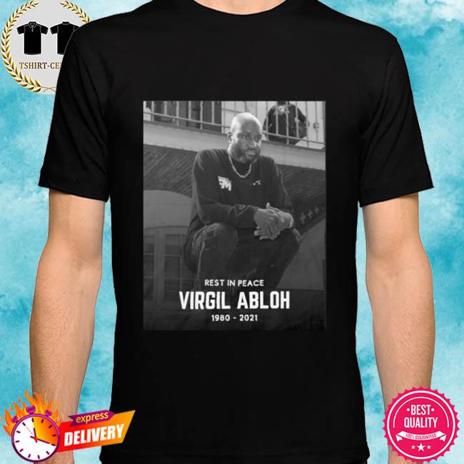 Rip Virgile Abloh Rest In Place Shirt 1980 2021