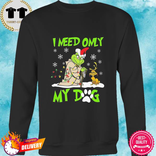 grinch dog sweater