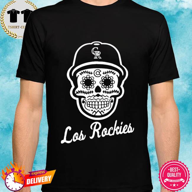 Skull Colorado Rockies Los Rockies Shirt, hoodie, sweater, long sleeve and  tank top