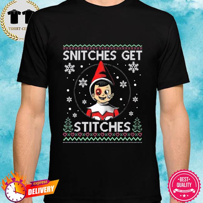 Snitches Get Stitches Christmas Sweater
