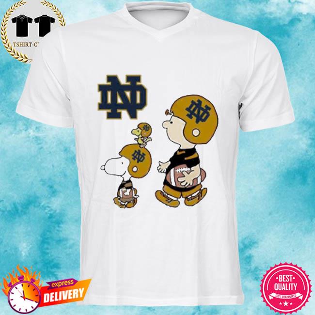 Snoopy and Woodstock Notre Dame Shirt