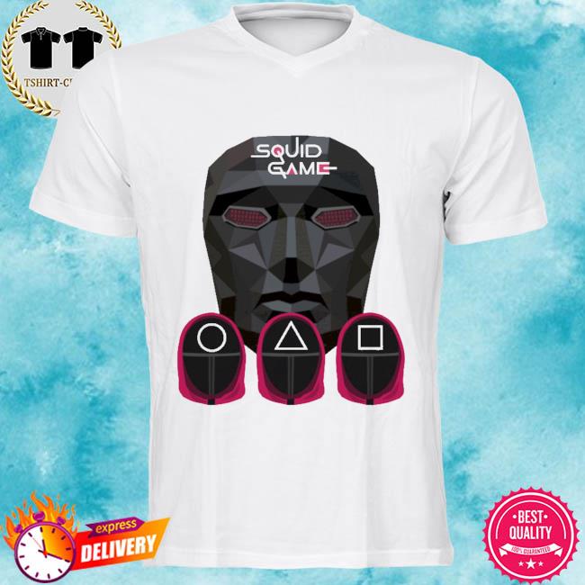 Squid game mask shirt