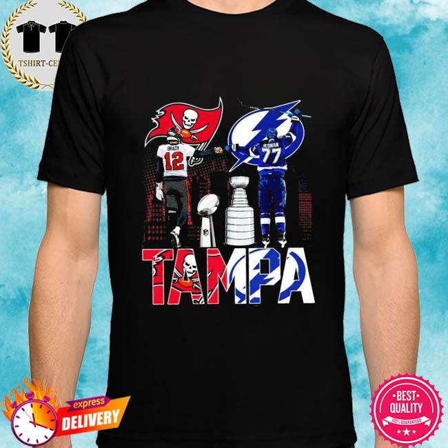 Tampay City Champions Tampa Bay Buccaneers Tampa Bay Lightning 2021 shirt