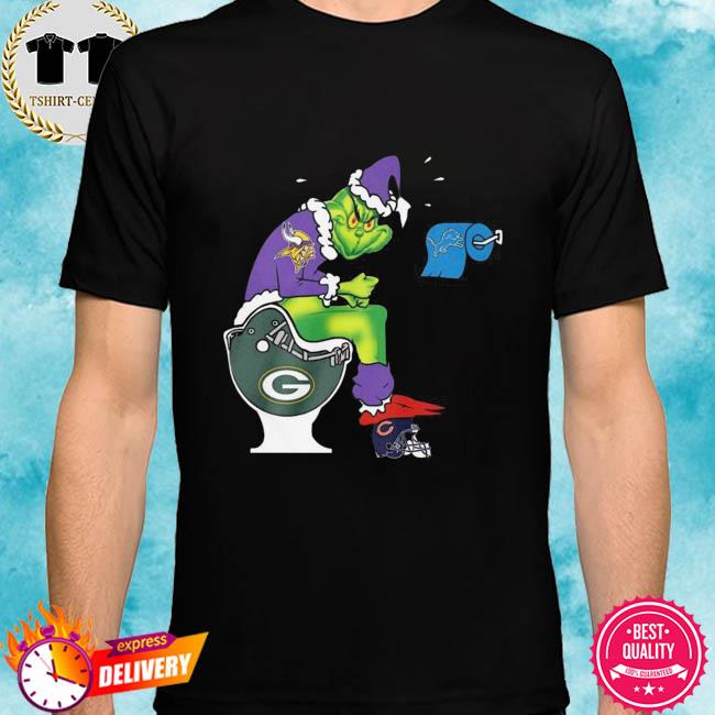 The Grinch Minnesota Vikings Shit On Other Teams Shirt