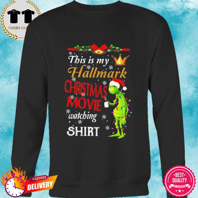 hallmark movie watching sweater