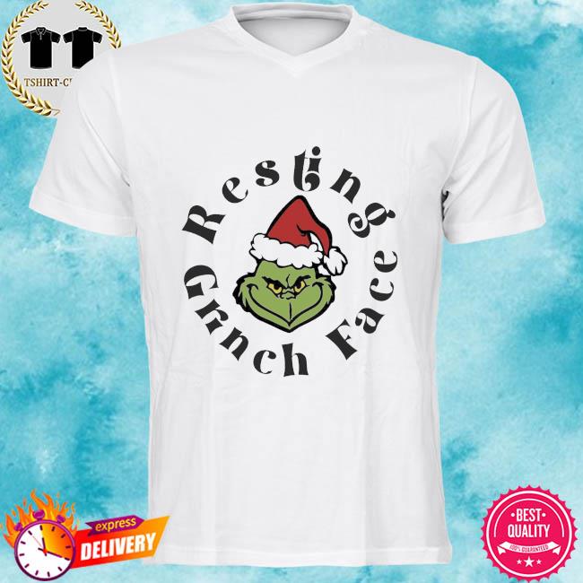 grinch face sweater