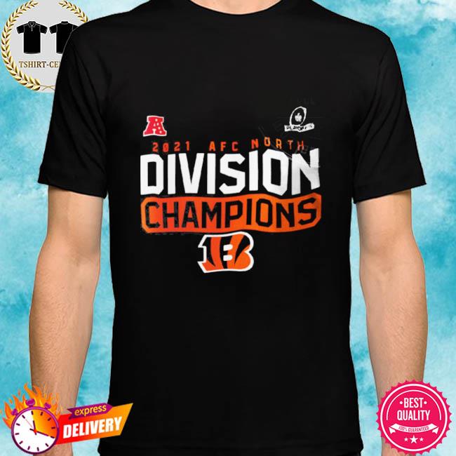 2021 2022 AFC North Champions Cincinnati Bengals T-shirt