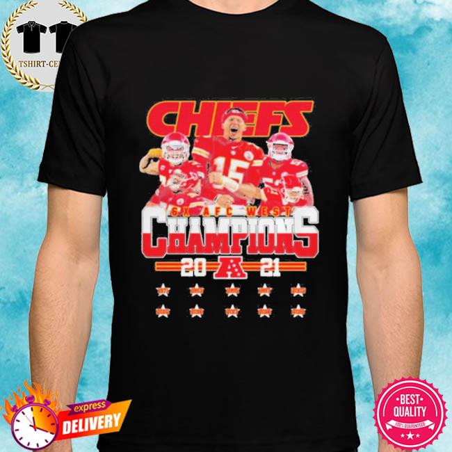 Chiefs Team West Champions 2021 Shirt