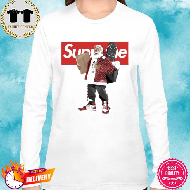 supreme santa shirt