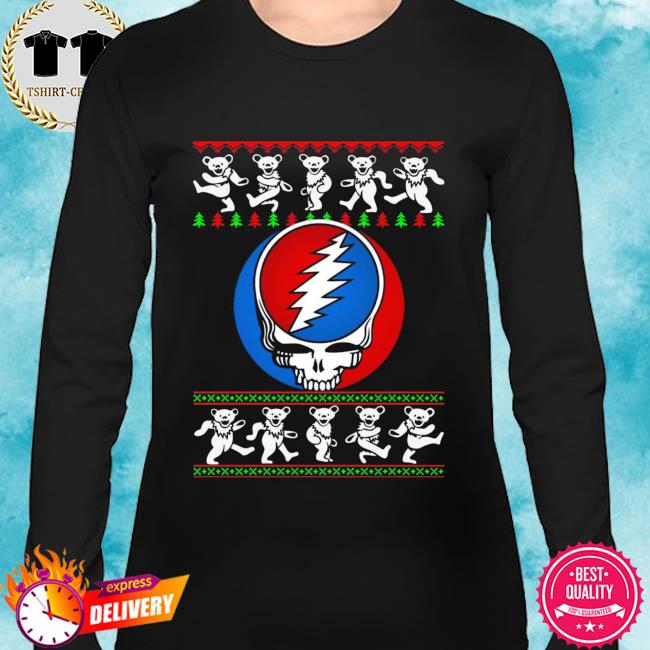 grateful dead christmas sweater