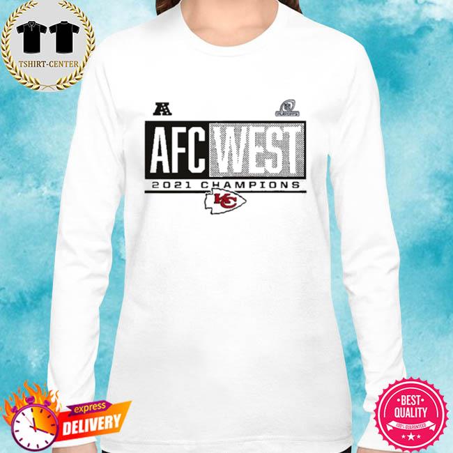 Kansas city chiefs 2021 afc west division champions shirt, hoodie, sweater,  long sleeve and tank top