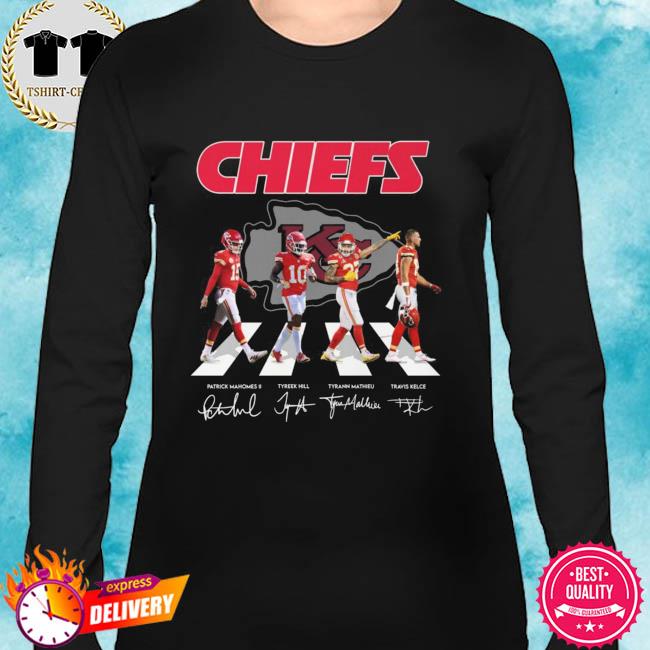 chiefs abbey road shirt
