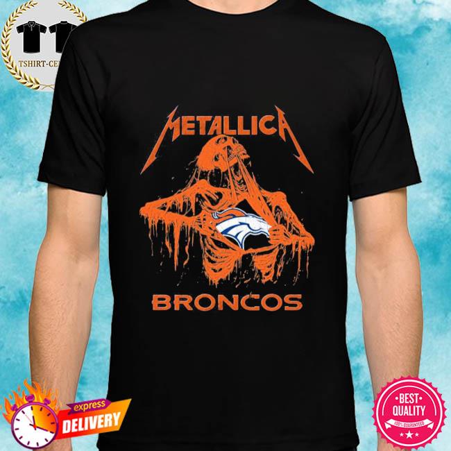 Metallica Denver Broncos T-Shirt