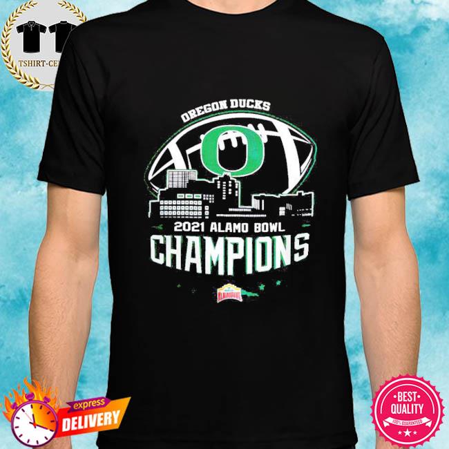 Oregon Ducks 2021 Alamo Bowl Champions Shirt