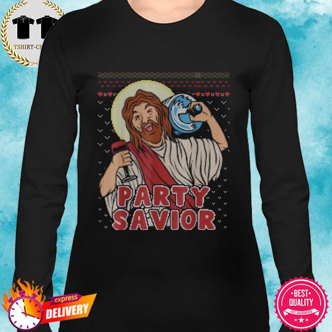 party savior christmas sweater