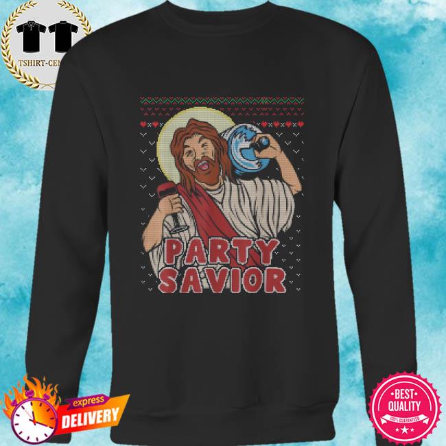 party savior christmas sweater