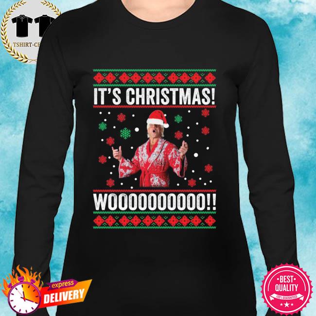 ric flair xmas sweater