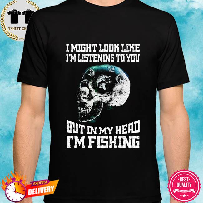 skull fishing shirt