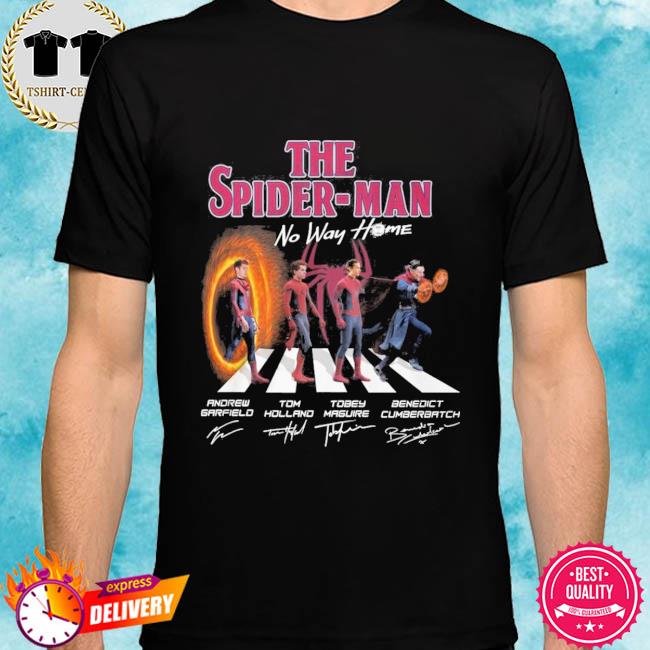 The Spider Man No Way Home Abbey Road Shirt