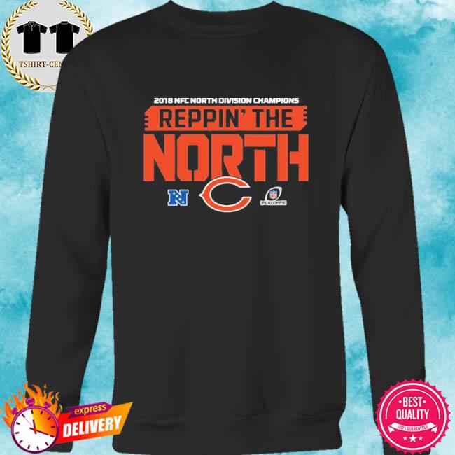 Chicago Bears 2018 NFC North Division Champions Reppin' shirt, hoodie