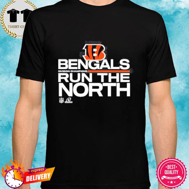 Cincinnati Bengals 2021 Division Champions Run The North shirt -  Tentenshirts