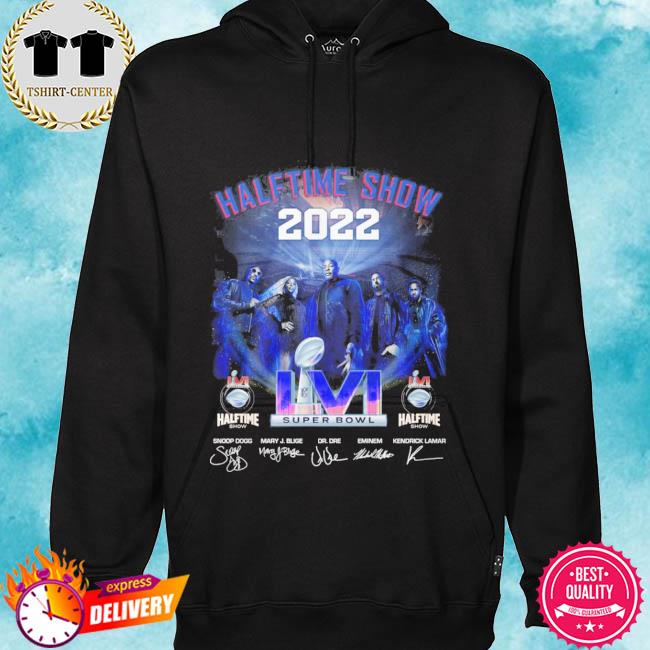 Official halftime show 2022 super bowl lvi signatures shirt, hoodie,  sweater, long sleeve and tank top