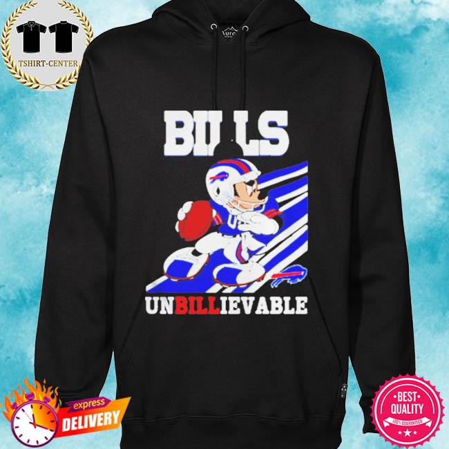 Buffalo Bills Slogan Unbillievable Mickey Mouse NFL shirt, hoodie