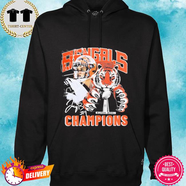 Official Cincinnati Bengals 2022 Champion Joe Burrow Shirt, hoodie,  sweater, long sleeve and tank top