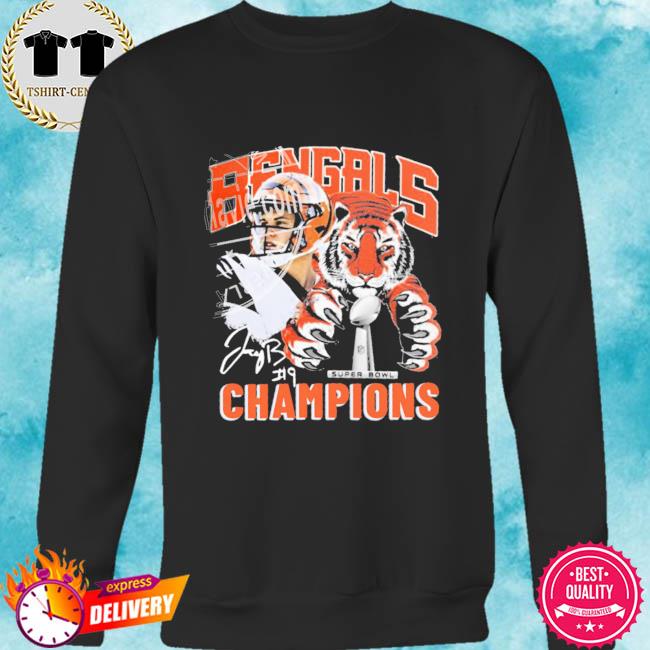 Joe Burrow 9 Cincinnati Bengals 2022 Champs Super Bowl Shirt, hoodie,  sweater, long sleeve and tank top