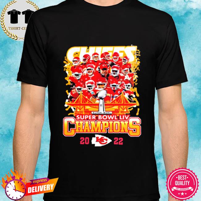 Official Kansas city Chiefs super bowl champions 2021 2022