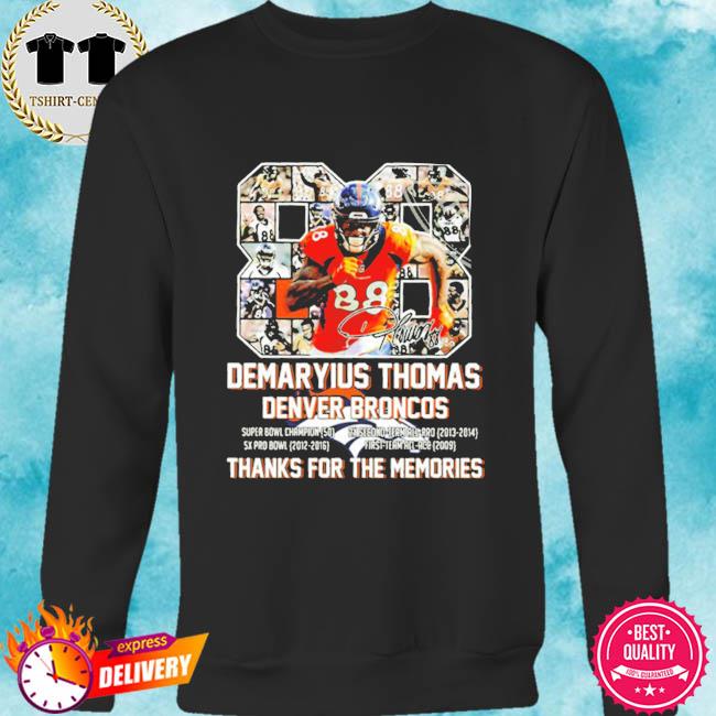 Premium von miller wearing demaryius thomas dreamathon 88 nfl signature  shirt, hoodie, sweater, long sleeve and tank top