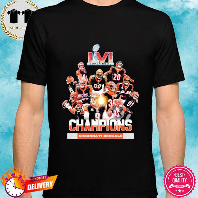 Bengals Champions 2022 Super Bowl Shirt ⋆ Vuccie