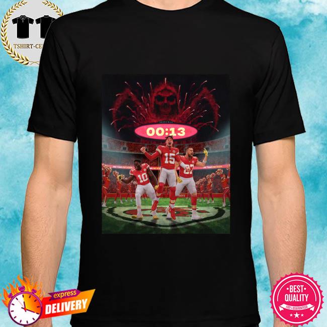 chiefs t shirt 13 seconds