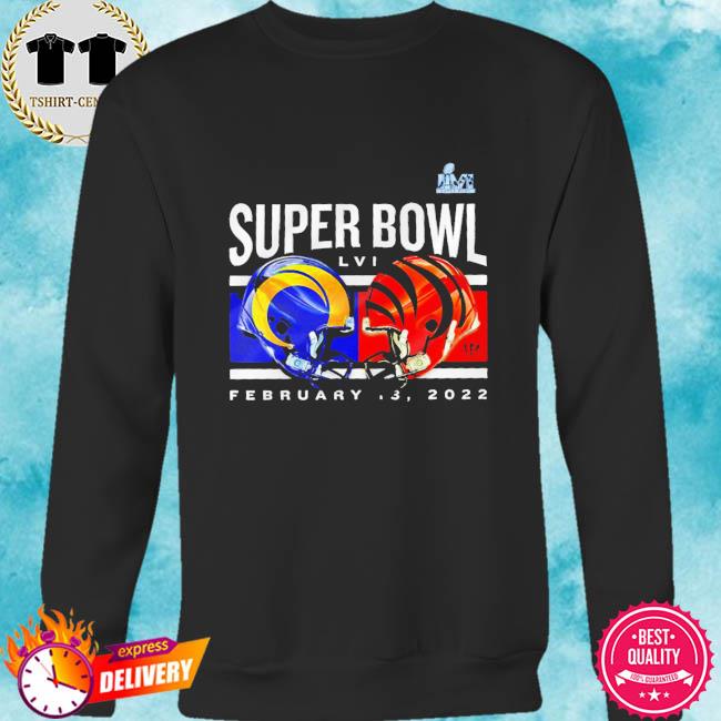 Super Bowl LVI 2022 Cincinnati Bengals vs Los Angeles Rams t-shirt