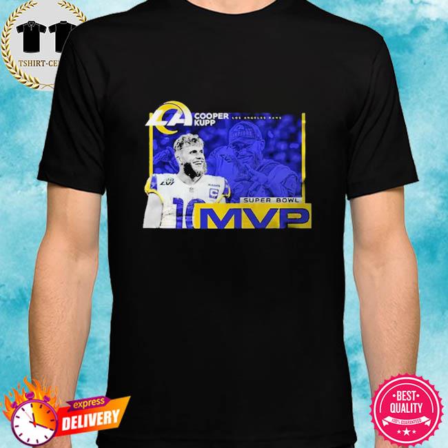 Official cooper kupp mvp los angeles rams champ super bowl lvi 56 winners  shirt, hoodie, sweater, long sleeve and tank top