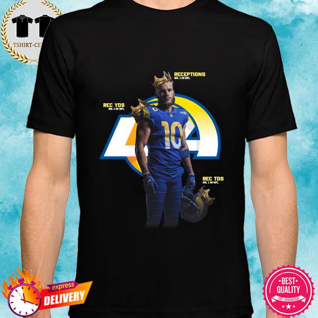 Cooper Kupp Triple Crown 2022 Los Angeles Rams NFL T-Shirt - REVER LAVIE