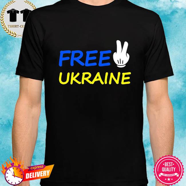 Free ukraine flag stop putin fuck putin free ukraine shirt