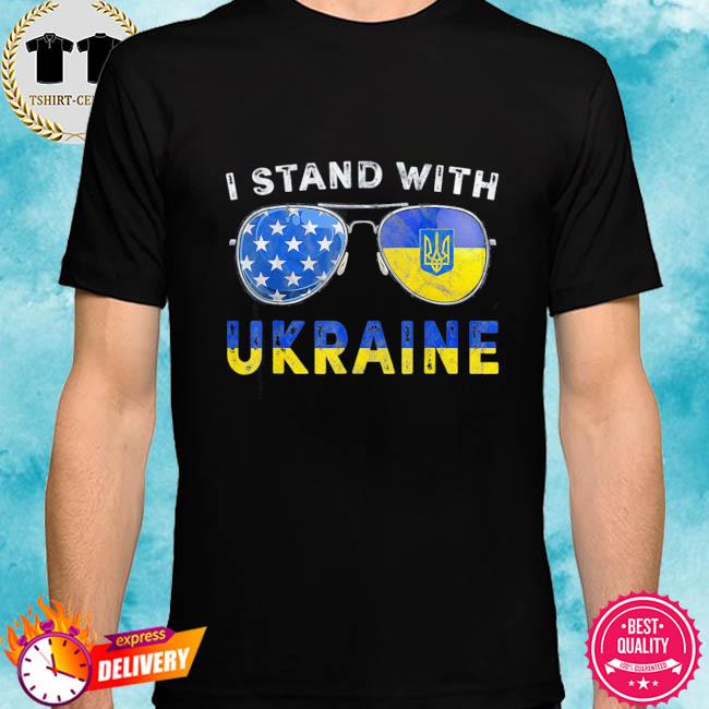 Fuck Putin Ukrainian Lover I Stand With Ukraine Sunglasses Shirt