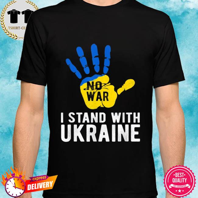 I stand with ukraine pray ukraine flag shirt