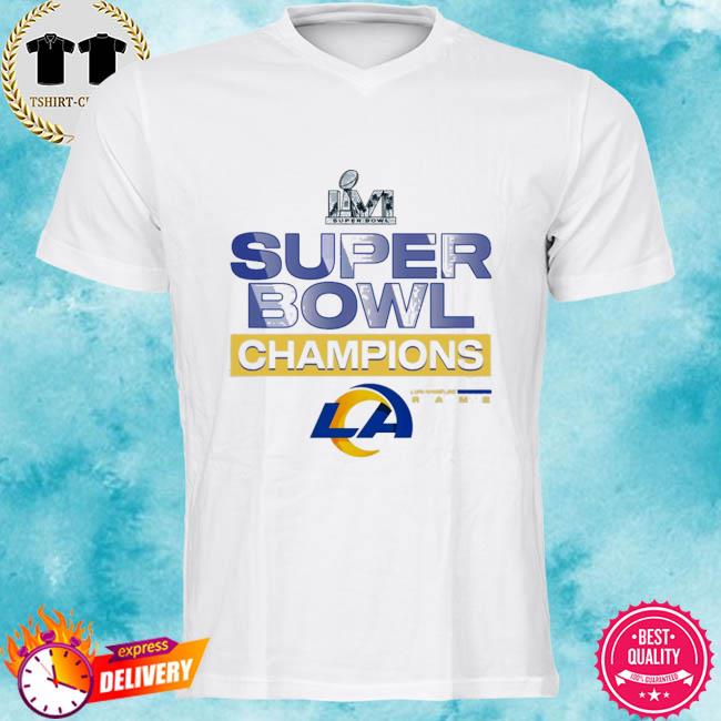 Los Angeles Rams Nike Super Bowl LVI Champions Locker Room Trophy  Collection T-Shirt, hoodie, sweater, long sleeve and tank top