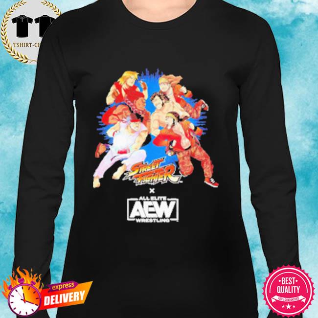 street fighter aew shirt