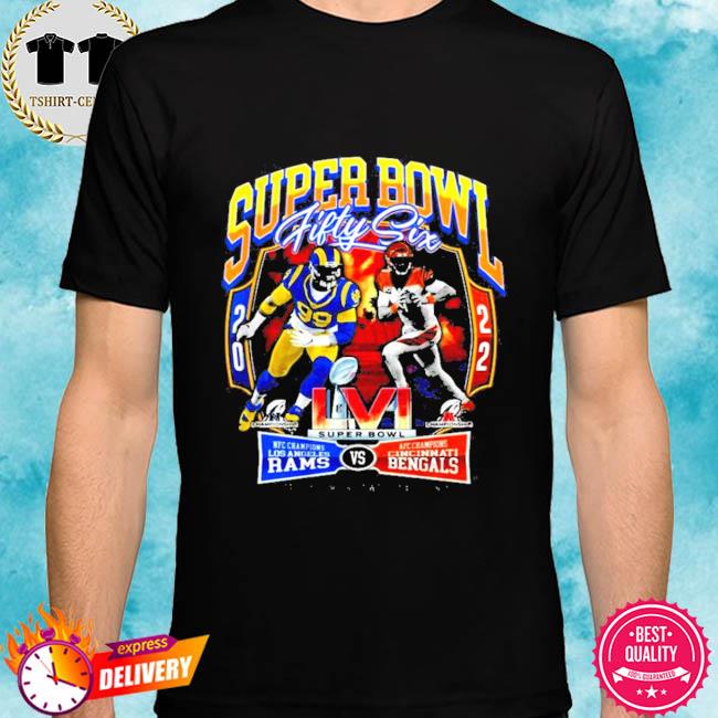 Official Super Bowl Fifty Six AFC Champions Los Angeles Rams vs