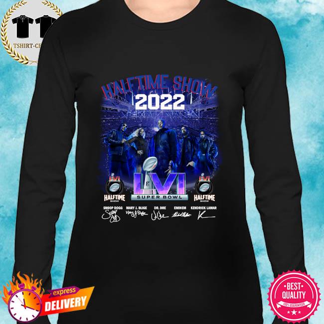 Super Bowl 2022 Halftime Show signatures shirt, hoodie, sweater, long  sleeve and tank top