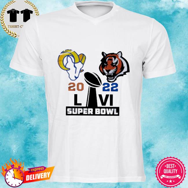 Rams vs bengals football nfl 2022 super bowl shirt, hoodie, sweater, long  sleeve and tank top