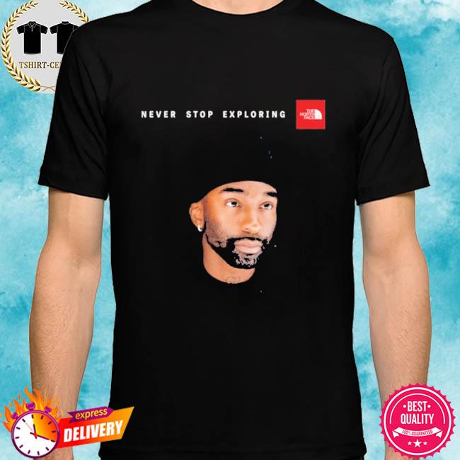 never stop exploring shirt