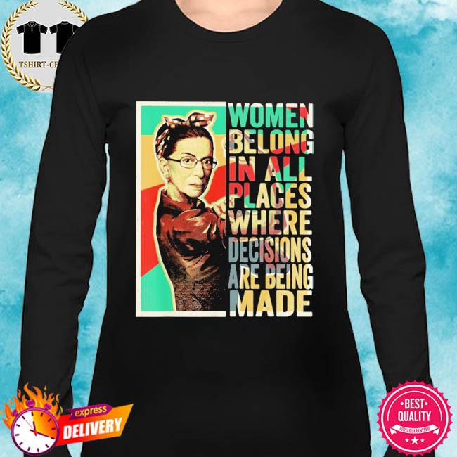 ruth bader ginsburg women's t shirt