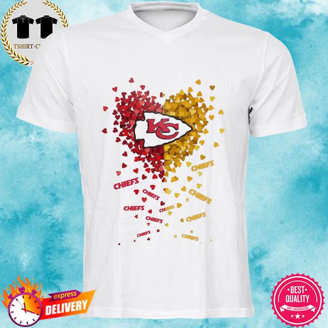 chiefs t shirt hoodie