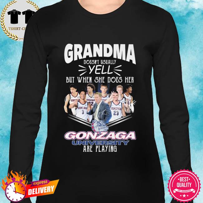 gonzaga university t shirts