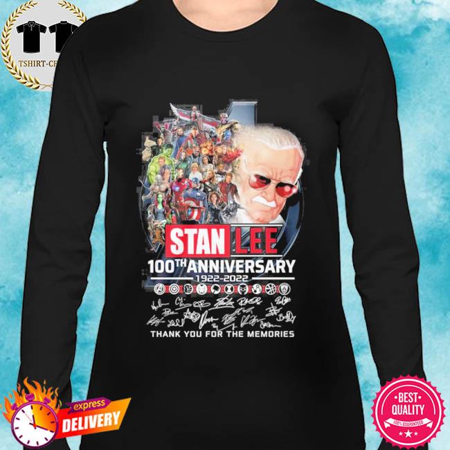 thanks for the memories stan lee shirt